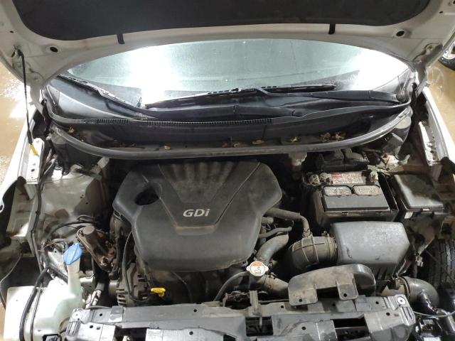 KNADM4A33E6344543 - 2014 KIA RIO LX SILVER photo 11