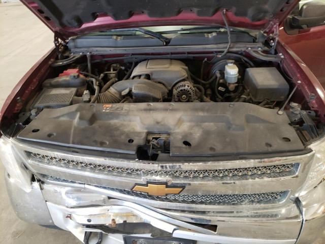 1GCRKSE70DZ102404 - 2013 CHEVROLET 1500 K1500 LT BURGUNDY photo 11