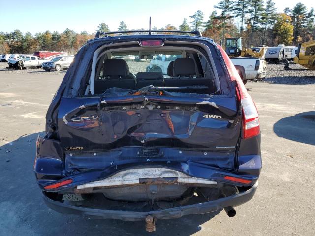 JHLRE4H45BC028405 - 2011 HONDA CR-V SE BLUE photo 6