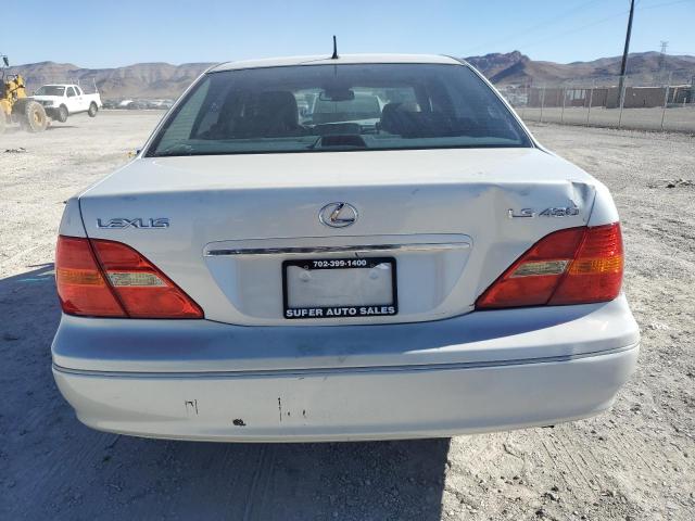 JTHBN30F610026599 - 2001 LEXUS LS 430 SILVER photo 6