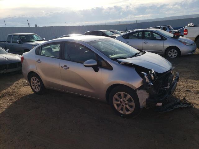 KNADM4A38D6179829 - 2013 KIA RIO LX SILVER photo 4