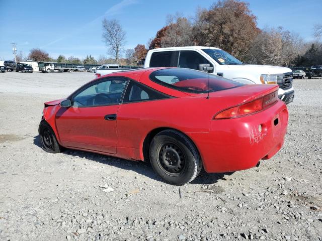 4A3AK34Y1XE127513 - 1999 MITSUBISHI ECLIPSE RS RED photo 2