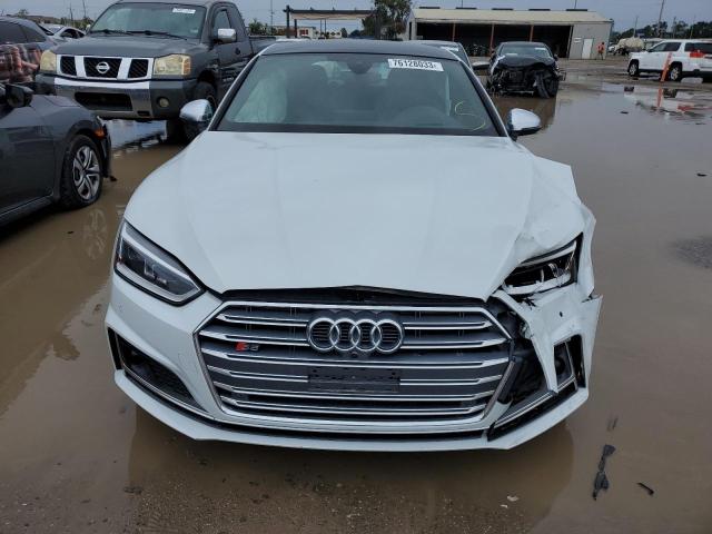 WAUC4CF57KA016454 - 2019 AUDI S5 PRESTIGE WHITE photo 5