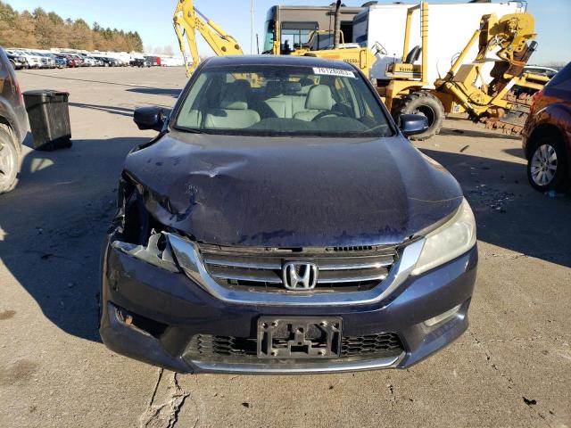 1HGCR2F89DA015111 - 2013 HONDA ACCORD EXL BLUE photo 5