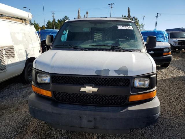 1GCSGAFX9C1135913 - 2012 CHEVROLET EXPRESS G1 WHITE photo 5