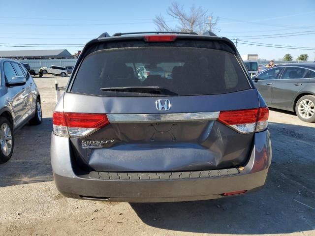 5FNRL5H60GB074325 - 2016 HONDA ODYSSEY EXL GRAY photo 6