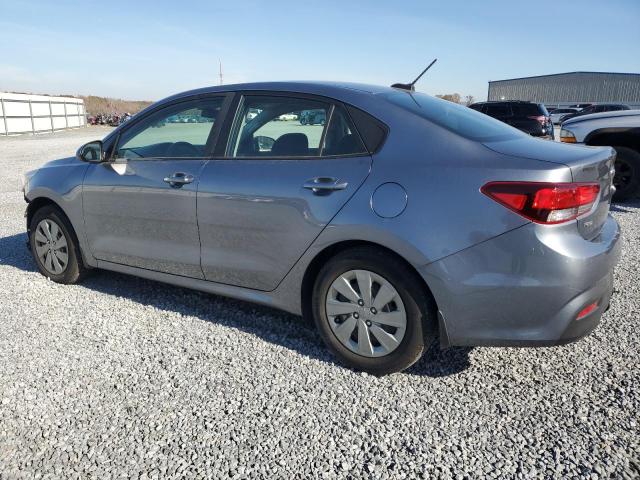 3KPA24AD5LE332048 - 2020 KIA RIO LX GRAY photo 2