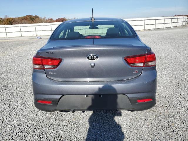 3KPA24AD5LE332048 - 2020 KIA RIO LX GRAY photo 6