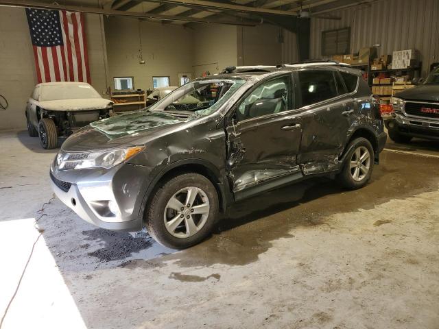 2T3RFREV4EW193223 - 2014 TOYOTA RAV4 XLE GRAY photo 1