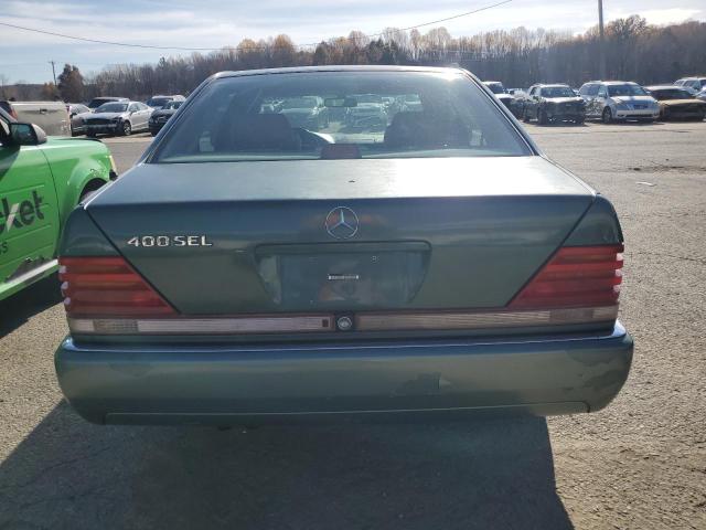 WDBGA43E4PA102785 - 1993 MERCEDES-BENZ 400 SEL GREEN photo 6