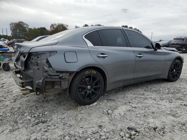 JN1BV7AR0FM404632 - 2015 INFINITI Q50 BASE GRAY photo 3