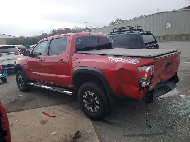 3TMCZ5AN6LM315915 - 2020 TOYOTA TACOMA DOUBLE CAB RED photo 2