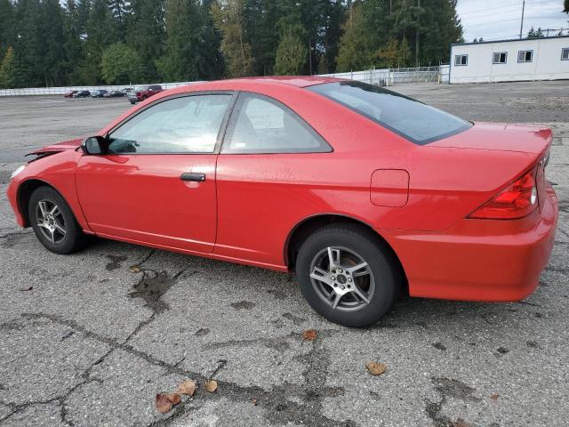 1HGEM22115L078564 - 2005 HONDA CIVIC DX VP Qırmızı foto 2