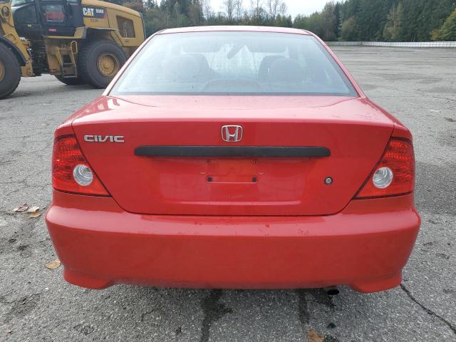 1HGEM22115L078564 - 2005 HONDA CIVIC DX VP Qırmızı foto 6