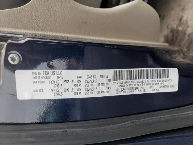 2C4RC1BG5GR119449 - 2016 CHRYSLER TOWN & COU TOURING 蓝色 照片 13