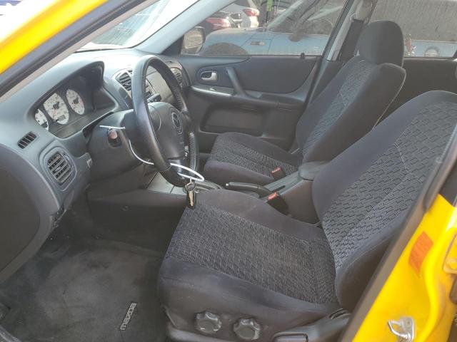 JM1BJ246521483773 - 2002 MAZDA PROTEGE PR5 黄色 照片 7