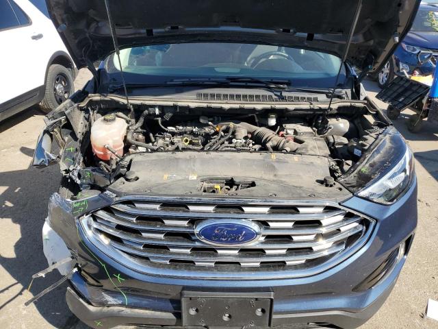 2FMPK4J96KBB20945 - 2019 FORD EDGE SEL BLUE photo 12