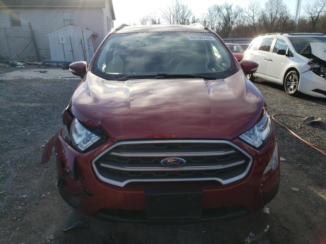 MAJ6S3GL6MC395978 - 2021 FORD ECOSPORT SE Qırmızı foto 5