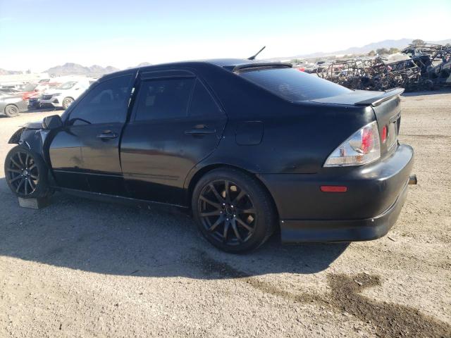 JTHBD182X10024444 - 2001 LEXUS IS 300 BLACK photo 2