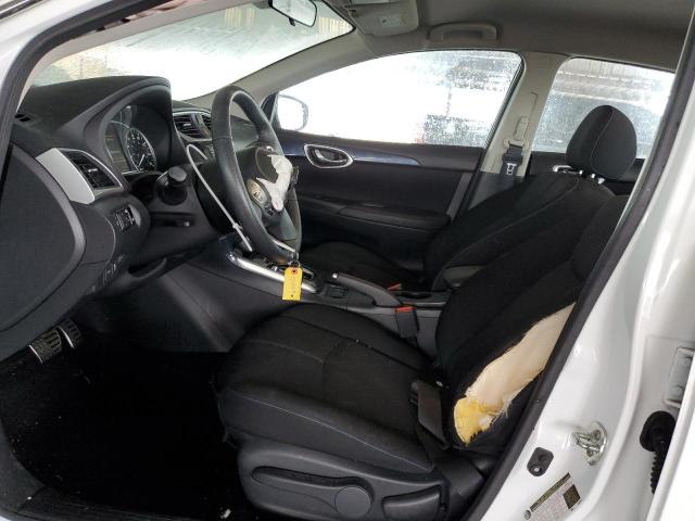 3N1AB7AP2KY214891 - 2019 NISSAN SENTRA S WHITE photo 7