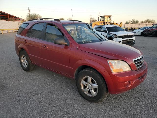 KNDJD735885833360 - 2008 KIA SORENTO EX MAROON photo 4