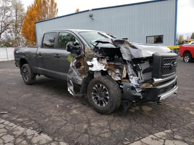 1N6AA1FB5PN114053 - 2023 NISSAN TITAN XD SV GRAY photo 4