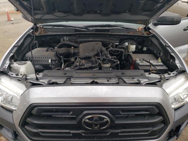 5TFRX5GN1KX147679 - 2019 TOYOTA TACOMA ACCESS CAB SILVER photo 11