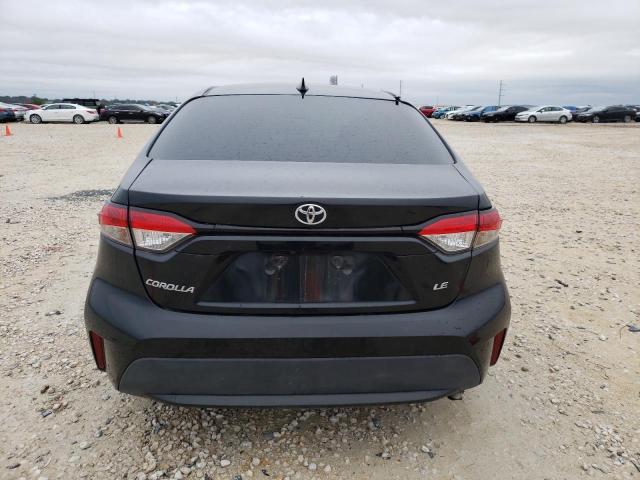 5YFEPMAE9NP305223 - 2022 TOYOTA COROLLA LE BLACK photo 6