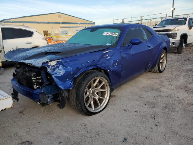 2C3CDZFJ7LH250507 - 2020 DODGE CHALLENGER R/T SCAT PACK BLUE photo 1