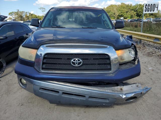 5TBRT54137S450837 - 2007 TOYOTA TUNDRA DOUBLE CAB SR5 BLUE photo 5