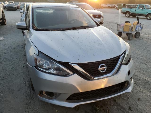 3N1AB7AP3KY269298 - 2019 NISSAN SENTRA S SILVER photo 5