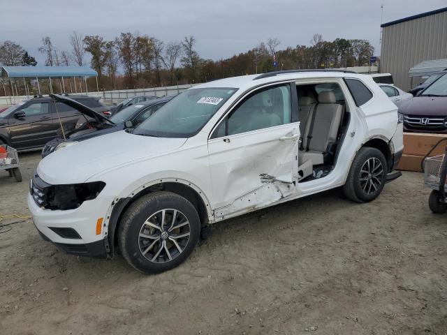 3VV3B7AX9MM031926 - 2021 VOLKSWAGEN TIGUAN SE WHITE photo 1