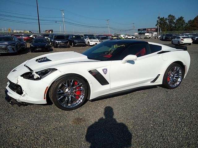 1G1YU2D62F5605515 - 2015 CHEVROLET CORVETTE Z06 3LZ WHITE photo 1