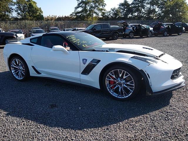 1G1YU2D62F5605515 - 2015 CHEVROLET CORVETTE Z06 3LZ WHITE photo 2