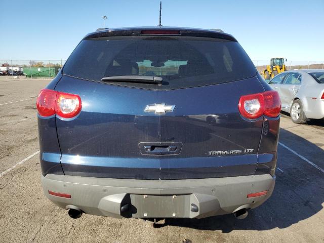 1GNKRLED9CJ304932 - 2012 CHEVROLET TRAVERSE LTZ BLUE photo 6