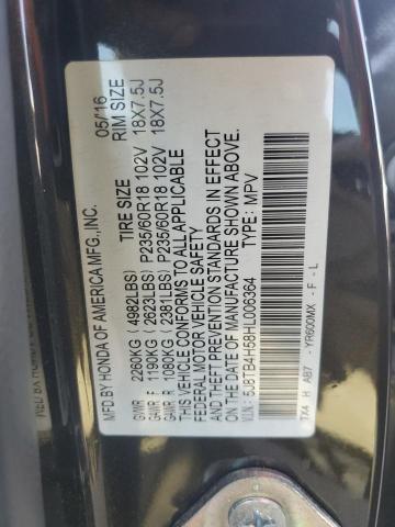 5J8TB4H58HL006364 - 2017 ACURA RDX TECHNOLOGY GRAY photo 12