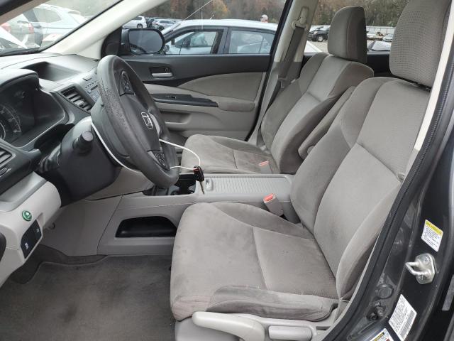 5J6RM4H56EL088149 - 2014 HONDA CR-V EX GRAY photo 7