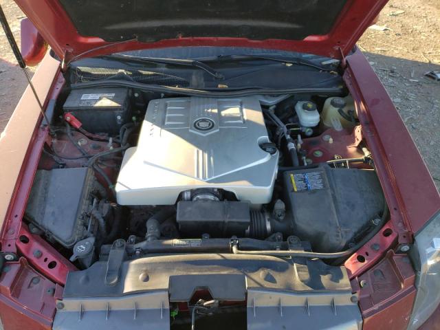 1G6DM57T060129807 - 2006 CADILLAC CTS RED photo 11