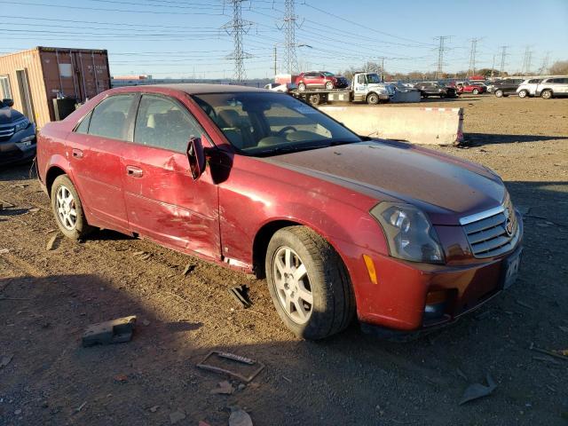 1G6DM57T060129807 - 2006 CADILLAC CTS RED photo 4