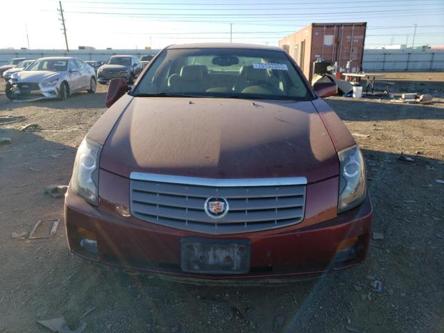 1G6DM57T060129807 - 2006 CADILLAC CTS RED photo 5