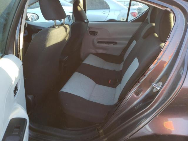 JTDKDTB39D1552358 - 2013 TOYOTA PRIUS C GRAY photo 10