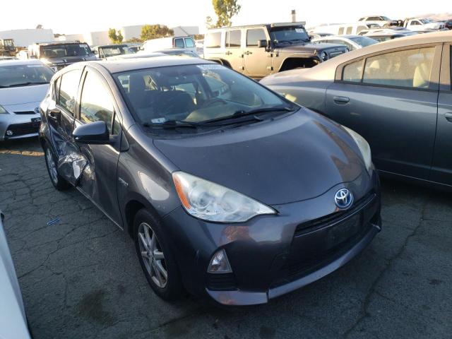 JTDKDTB39D1552358 - 2013 TOYOTA PRIUS C GRAY photo 4