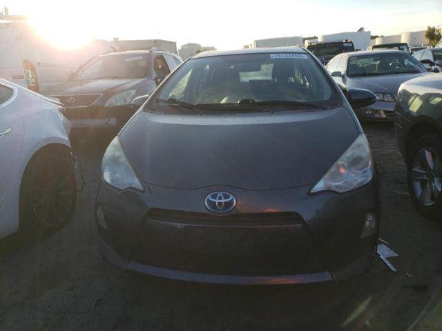 JTDKDTB39D1552358 - 2013 TOYOTA PRIUS C GRAY photo 5