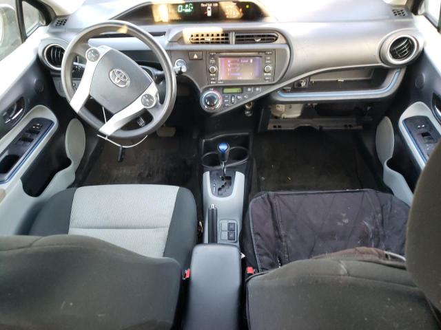 JTDKDTB39D1552358 - 2013 TOYOTA PRIUS C GRAY photo 8