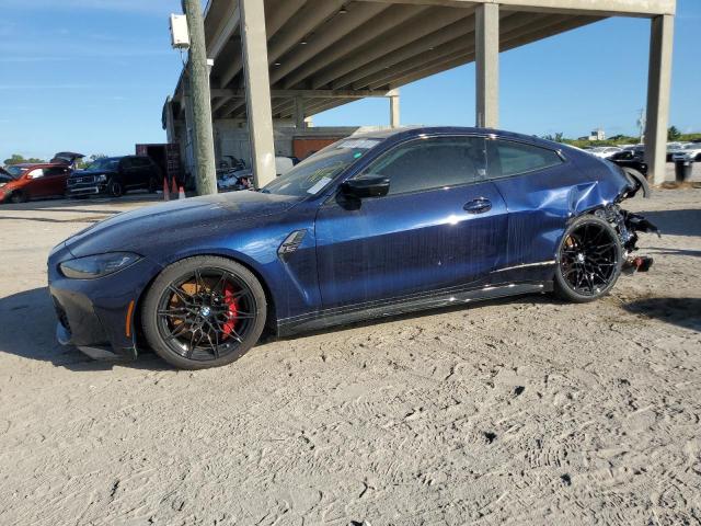 WBS33AZ05NCJ49029 - 2022 BMW M4 COMPETITION BLUE photo 1