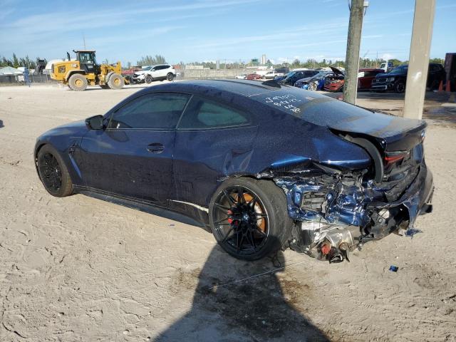 WBS33AZ05NCJ49029 - 2022 BMW M4 COMPETITION BLUE photo 2