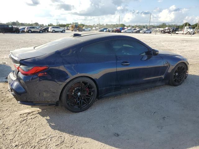 WBS33AZ05NCJ49029 - 2022 BMW M4 COMPETITION BLUE photo 3