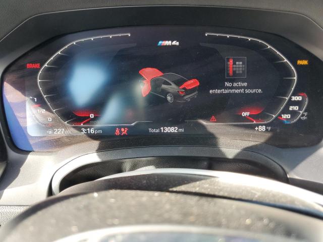 WBS33AZ05NCJ49029 - 2022 BMW M4 COMPETITION BLUE photo 9