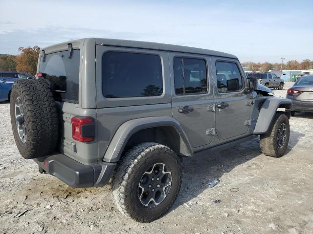 1C4JJXR60MW781428 - 2021 JEEP WRANGLER RUBICON 4XE GRAY photo 3