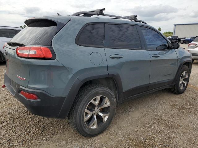 1C4PJMBS1FW529559 - 2015 JEEP CHEROKEE TRAILHAWK GRAY photo 3